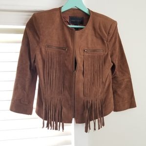 BCBGMAXAZRIA Tassel Jacket Size XXS